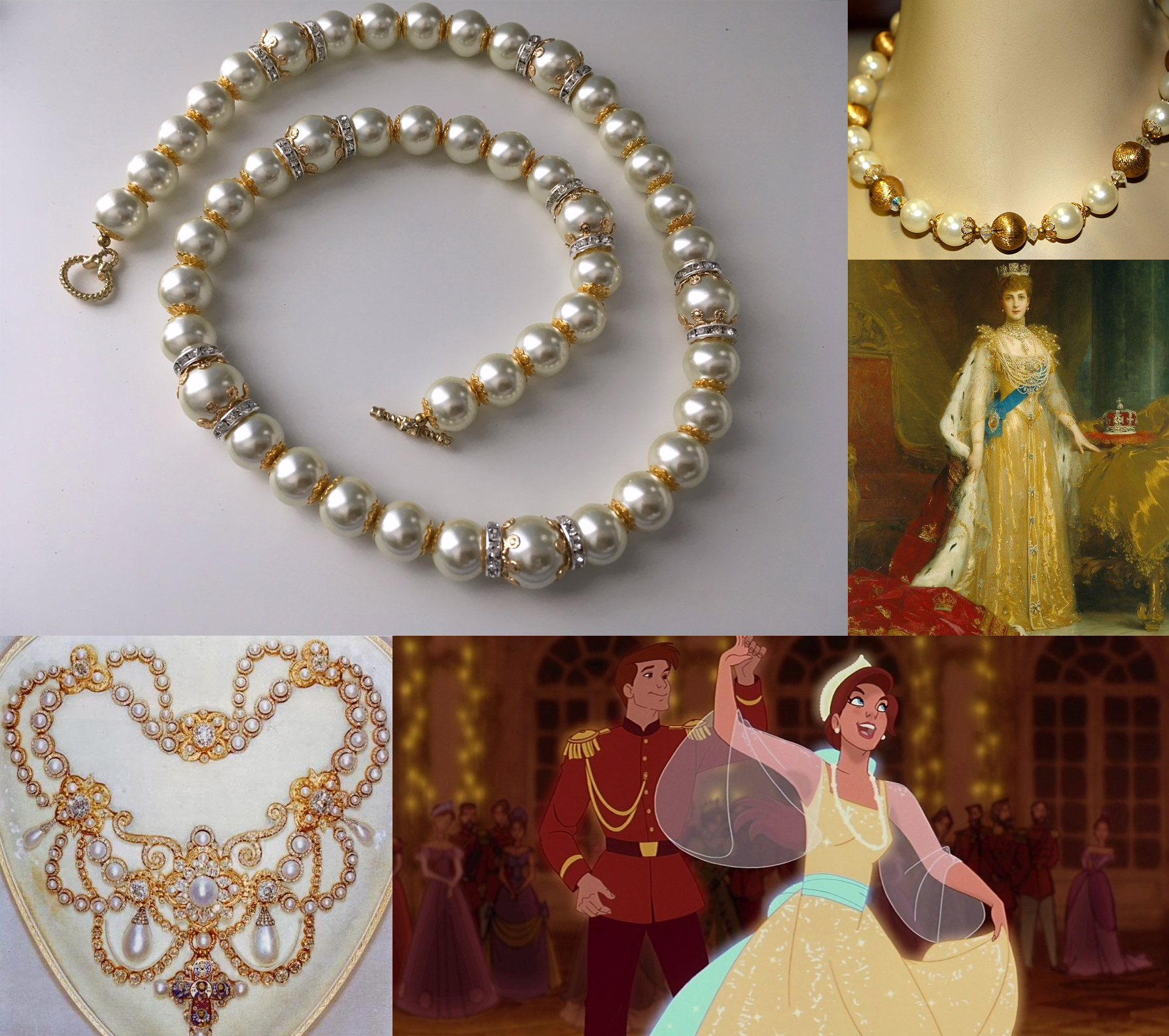 Making Anastasia's Necklace @ Fawnina Costuming