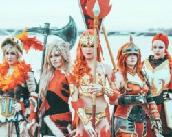 With Remdragon8, Valkyrja Cosplay, Keren Lin Creations, Missyeru, and Lettelle. Photography by Miss Mallo Photography (2017).