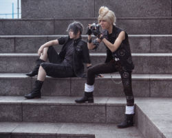 With Lettelle as Noctis. Photography by WhiteDesertSun (2017).